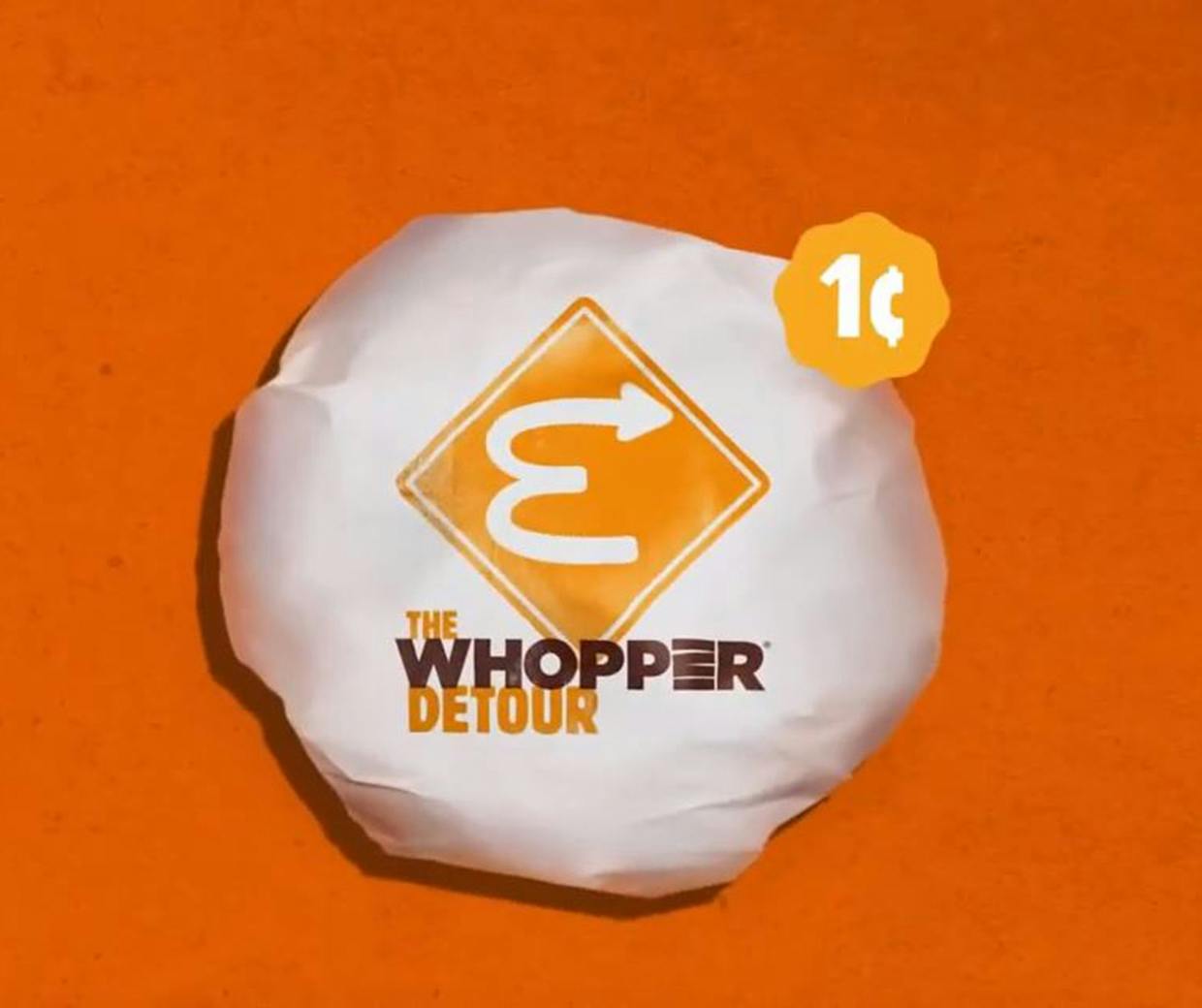 Burger King Whopper Detour